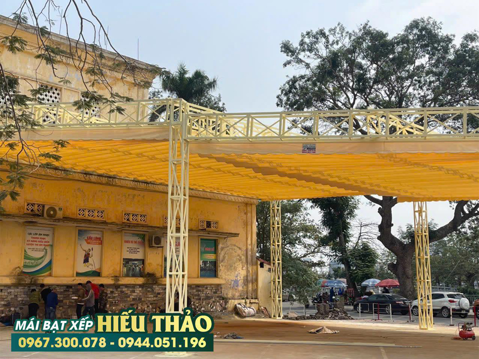 Quy Trình Bảo Trì Mái Hiên Định Kỳ mai xep di dong 3