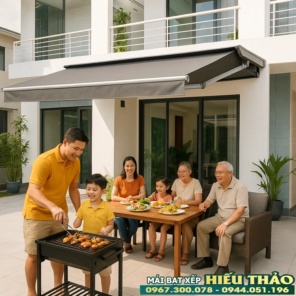 Nâng Tầm Không Gian Sống Với Mái Hiên Di Động Sang Trọng Da Dang Goc Nhin Ve Thiet Ke Mai Hien