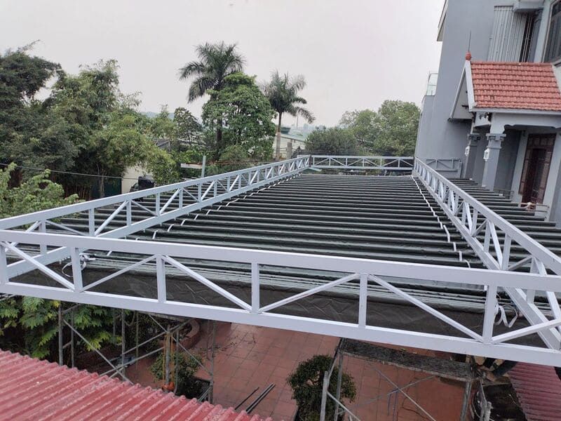 Mái bạt xếp di động
