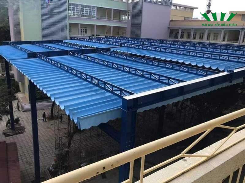 Thi công mái che