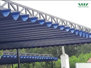 hướng dẫn cách làm mái che xếp
