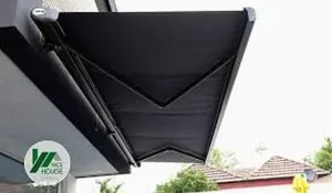 mái hiên di động tự cuốn