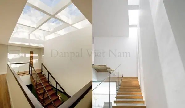 Mái Che Cầu Thang 1 Trong Những Giải Pháp Bảo Vệ Cầu Thang Bền Đẹp, Tiết Kiệm Chi Phí mái che trong suốt
